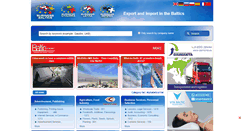Desktop Screenshot of business-baltics.com