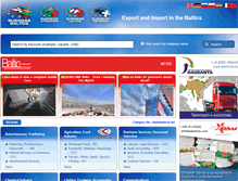 Tablet Screenshot of business-baltics.com